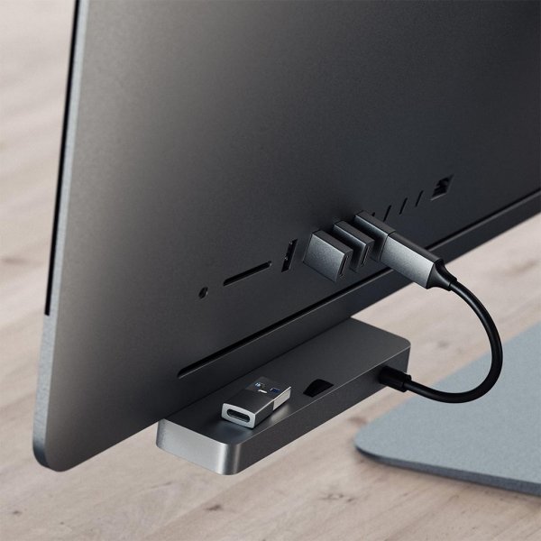 Satechi USB-A til USB-C-adapter Space Grey