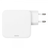Deltaco Vægoplader 2xUSB-C PD GaN 100W