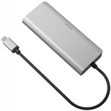 Deltaco Dockingstation USB-C med HDMI/RJ45/USB-A Space Grey