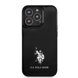 U.S. Polo iPhone 13 Pro Max Cover med Logo Sort