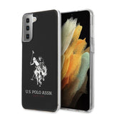 U.S. Polo Samsung Galaxy S21 Plus Cover med Logo Sort