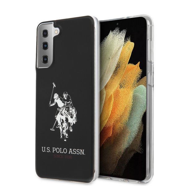 U.S. Polo Samsung Galaxy S21 Cover med Logo Sort