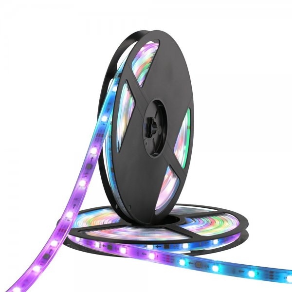 Deltaco Smart Home Udendørs LED-lyskæde RGB IP65 2x5m