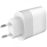 Xqisit Vægoplader Dobbelt USB-C PD 40W Hvid