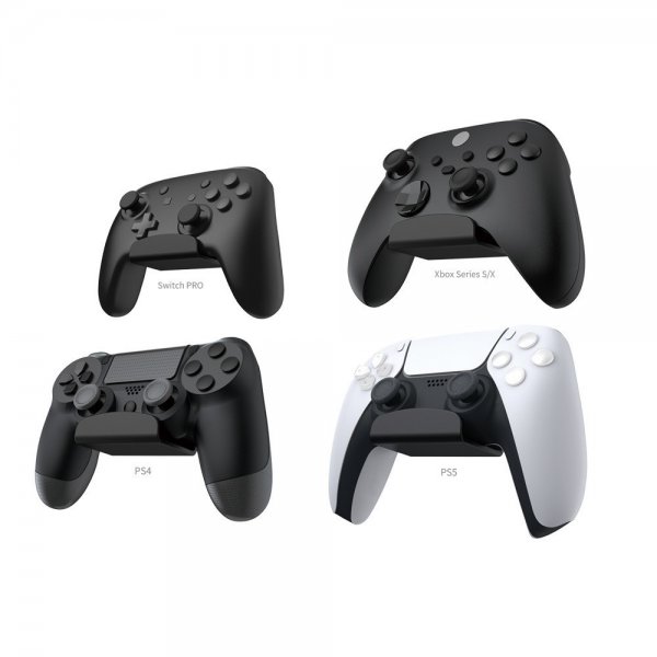 Dobe Vægmonteret holder til PlayStation/Xbox/Nintendo spilcontroller 2-pak
