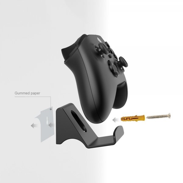 Dobe Vægmonteret holder til PlayStation/Xbox/Nintendo spilcontroller 2-pak
