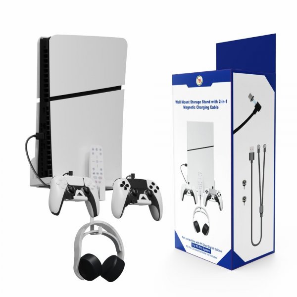 JYS Vægmonteret holder til PlayStation 5 Slim