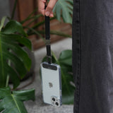 Moshi 2-i-1 håndleds-/kropsrem Midnight Black