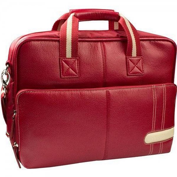Krusell Taske Gaia Laptop Bag 18" Rød