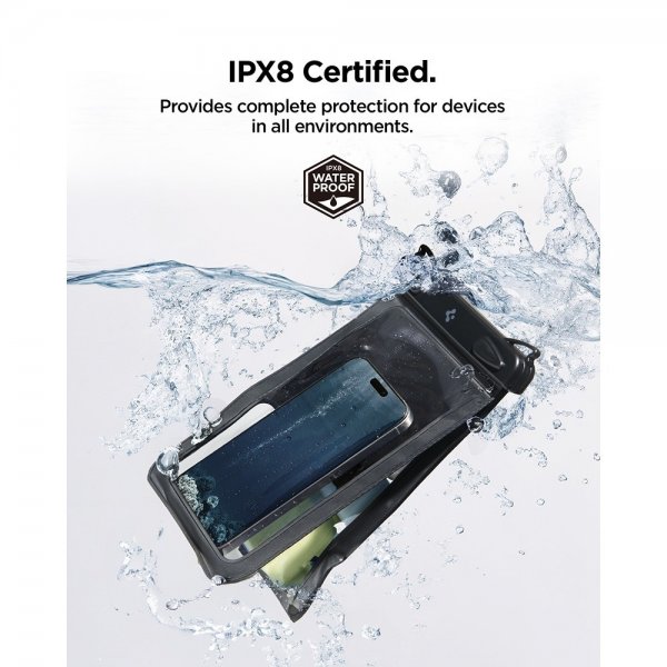 Spigen Vandtæt Etui Aqua Shield Dual Pocket Sort