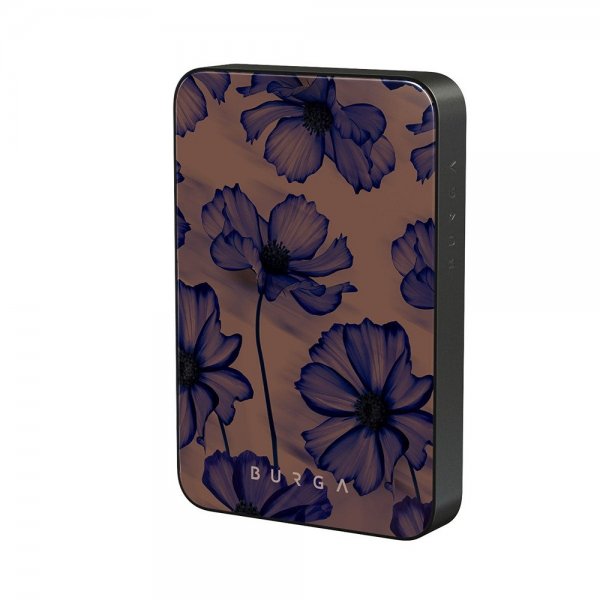 Burga Powerbank MagSafe 5000 mAh Velvet Night Metalgrå