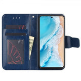 Vivo X80 Pro Cover med Kreditkortholder Blå