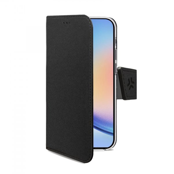 Celly Samsung Galaxy A35 Etui Wally Wallet Case Sort