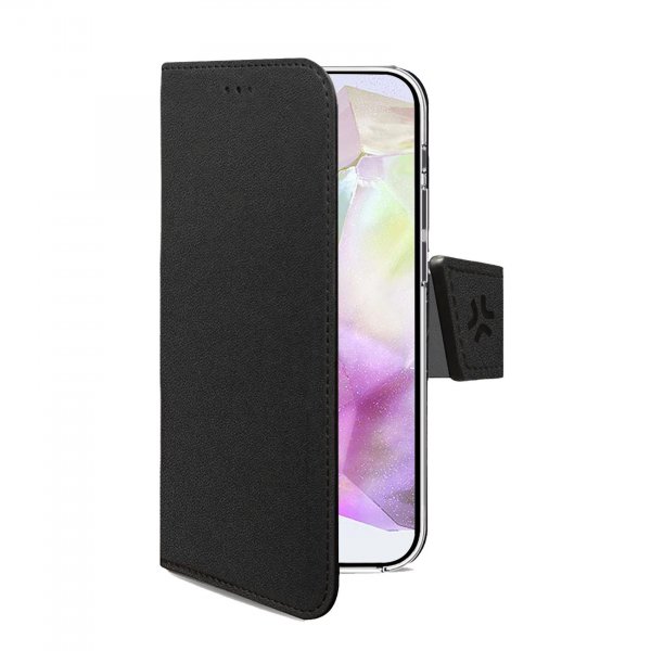 Celly Samsung Galaxy A36 Etui Wally Pung Etui Sort