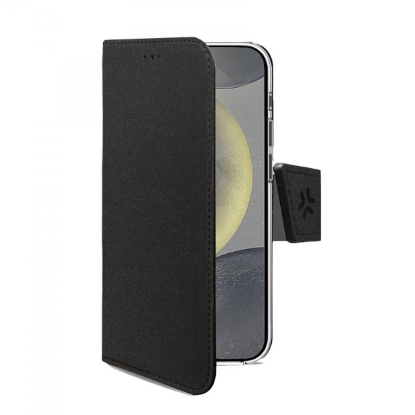 Celly Samsung Galaxy S25 Etui Wally Wallet Case Sort
