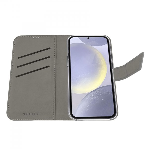 Celly Samsung Galaxy S25 Plus Etui Wally Wallet Case Sort