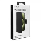 Celly iPhone 17 Etui Wally Wallet Case Sort