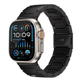 Just Mobile Apple Watch 44/45/46mm/Apple Watch Ultra Rem Kulfiber