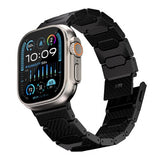 Just Mobile Apple Watch 44/45/46mm/Apple Watch Ultra Rem Kulfiber