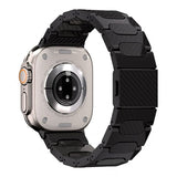 Just Mobile Apple Watch 44/45/46mm/Apple Watch Ultra Rem Kulfiber