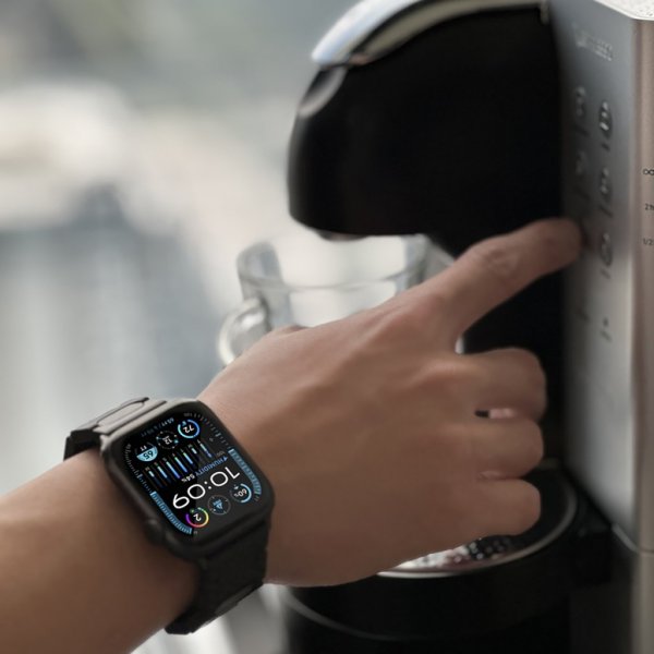 Just Mobile Apple Watch 44/45/46mm/Apple Watch Ultra Rem Kulfiber