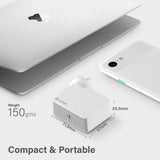 ALOGIC USB-C Vægoplader 60W Rejseudgave