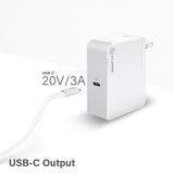 ALOGIC USB-C Vægoplader 60W Rejseudgave