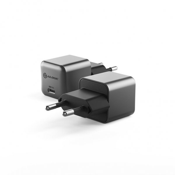 ALOGIC Oplader 30W Rapid Power USB-C MINI GaN Oplader Space Grey