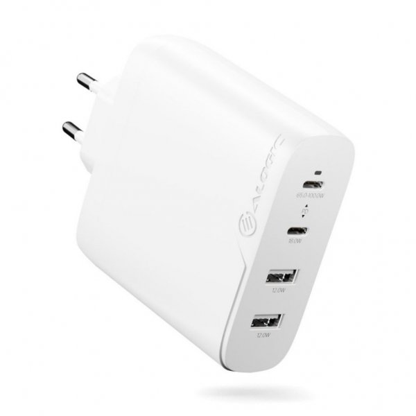ALOGIC Rapid Power 4-ports 100W GaN-oplader inkl. 2 meter USB-C opladerkabel