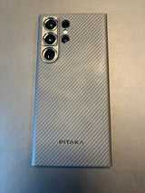 Pitaka Samsung Galaxy S23 Ultra Cover MagEZ Case 3 Black/Grey Twill
