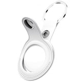 KeyBudz AirTag Holder Læder Hvid