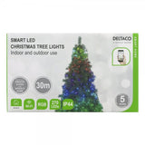 Deltaco Smart Home WiFi Juletræsbelysning RGB IP44 2m