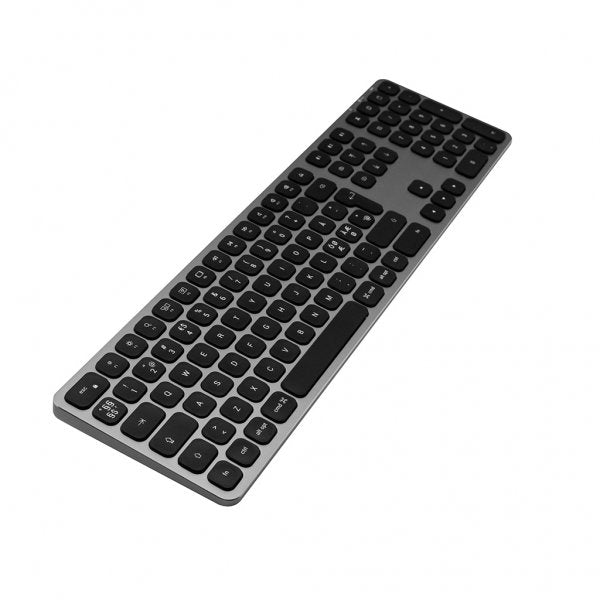Satechi Trådløst tastatur til op til 3 enheder Nordisk Layout Space Gray