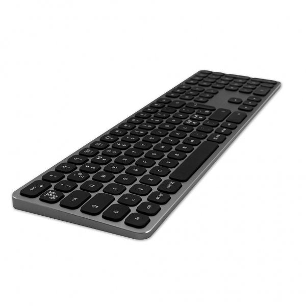 Satechi Trådløst tastatur til op til 3 enheder Nordisk Layout Space Gray