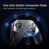 EasySMX X10 Mechanic Master Gamepad Trådløs/Kabel Sølv
