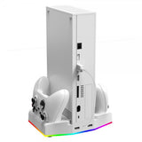 Ipega Xbox Series S Dockingstation med blæser og headsetholder