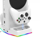 Ipega Xbox Series S Dockingstation med blæser og headsetholder