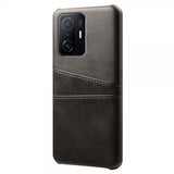 Xiaomi 11T/11T Pro Cover med to kortlommer Sort