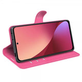Xiaomi 12/12X Cover Litchi Magenta