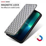 Xiaomi 12/12X Cover Rombemønster Sølv