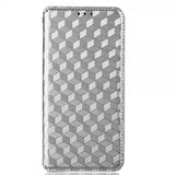 Xiaomi 12/12X Cover Rombemønster Sølv