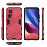 Xiaomi 12/12X Cover med Stand Magenta