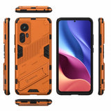 Xiaomi 12/12X Cover med Stativ Orange