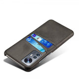 Xiaomi 12/12X Cover med to Kortlommer Sort