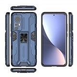 Xiaomi 12/12X Cover Stativfunktion Blå