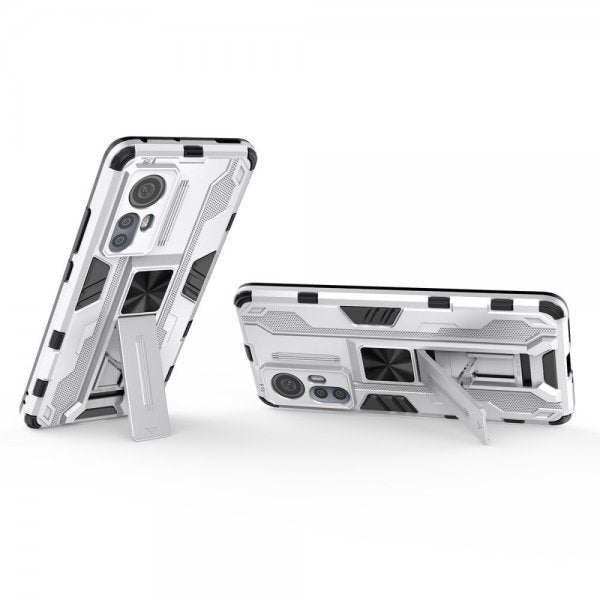 Xiaomi 12/12X Cover Standerfunktion Sølv
