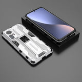 Xiaomi 12/12X Cover Standerfunktion Sølv