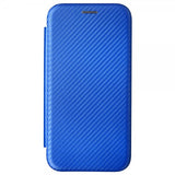 Xiaomi 12 Pro Etui Kulfibertekstur Blå
