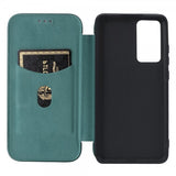 Xiaomi 12 Pro Cover Carbonfibertekstur Grøn