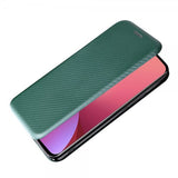 Xiaomi 12 Pro Cover Carbonfibertekstur Grøn